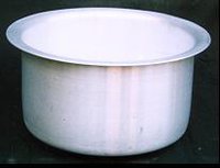 Aluminium Pots Top Round Bottom