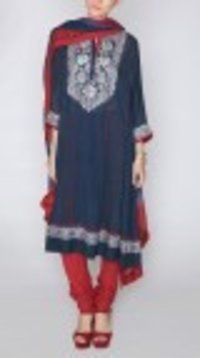 Gulshan Blue Suit