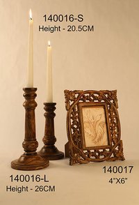 Wooden Candle Holder