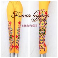 Ladies Embroidered Leggings