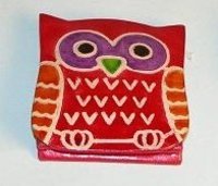 Fancy Printed Leather Coin Purses