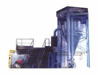 Spin flash dryer