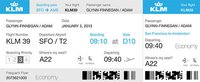 Airline Boarding Pass