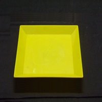 Square Shape Plastic Plates