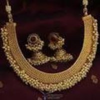 Fancy Design Gold Necklace Sets