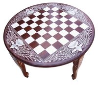 Round Chess Table