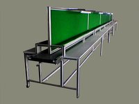 Belt Conveyor with Workstation