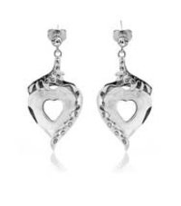 Rhodium Grey Swarovski Earings
