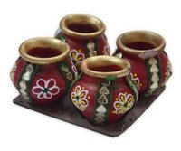 Decorative Matki Diyas