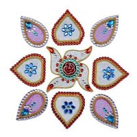 Wooden Rangoli