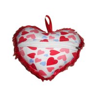 Cloured Heart Pillow