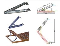 Furniture Table Sofa Bed Joint Fitting Connector Table Hinge B039