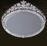 Oval Venetian Mirror