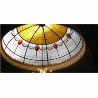 Sky Light Curve Glass Dome