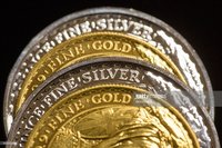 Silver And Gold Coins