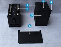 Din Panel Enclosure 48x96x65 mm (E3 Series)