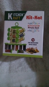 Kitchen Raft Spice Rack 12 Pcs