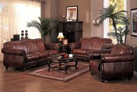 Stylish Leather Sofa Set