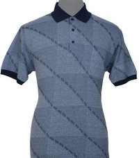 Men's Collar Jacquard T-Shirts