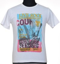 Men's Round Neck Printed T-Shirts