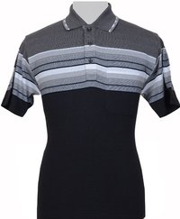 Men's Short Sleeve Jacquard T-Shirts