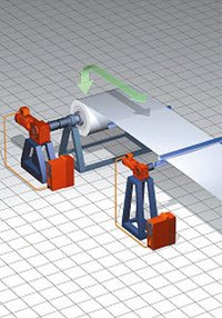 Constant Tension Central Winder