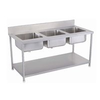 Three Sink Unit