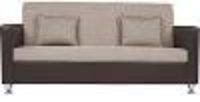 Vivid Three Seater Sofa in Brown Colour