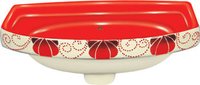 Vitrosa Printed Wash Basin