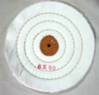 White Muslin Mop Buff