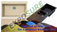 Colored Quartz Sand For Composite Kitchen Sink