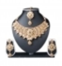 Brass Jewel Necklace Set