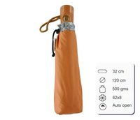 Emili Auto Orange Umbrella
