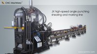 Angle Steel Punching Shearing and Marking Machine Line