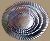 Durable Silver Paper Plates