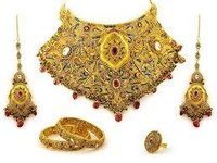 Gold Necklace Set