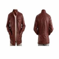 Mens Designer Leather Jacket