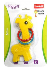 Funskool Giraffe Rattle Yellow