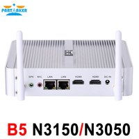 Partaker B5 Fanless Desktop Computer Mini PC