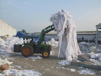 Front End Loader For Paper Loose Roll Handling