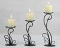 Designer Wrought Iron Candle Stands