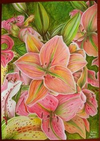 Beautiful Flower Canvas Painting
