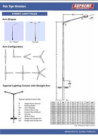 Street Lighting Poles