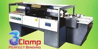Three Clamp Perfect Binding Machine