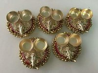 Kum kum Haldi Ganesha Thali