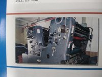 Used Label Printing Machine