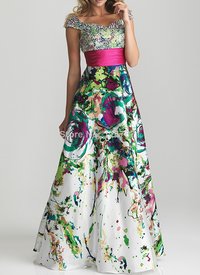 Printed Satin Fabric