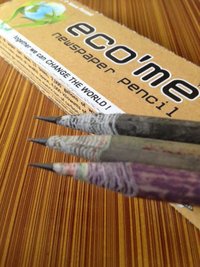 Newspaper Pencils