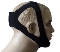 JERN Black Adjustable Anti Snoring Chin Strap