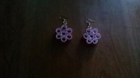 Paper Pink Quilled Earrings